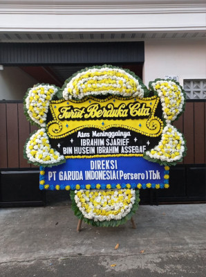 Papan Bunga Duka di Kemiling